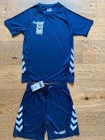 Sportset, Shorts und Shirt Jungs, Gr. 164 Hummel blau, neu Baden-Württemberg - Michelbach an der Bilz Vorschau