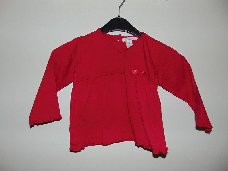 Langarm T-Shirt Größe 80 Rot H&M in Sundern (Sauerland)