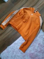 Adidas Crop Pullover orange Thüringen - Mengersgereuth-Hämmern Vorschau