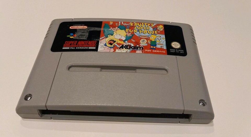 Krusty Super Fun House Super Nintendo SNES in Geilenkirchen