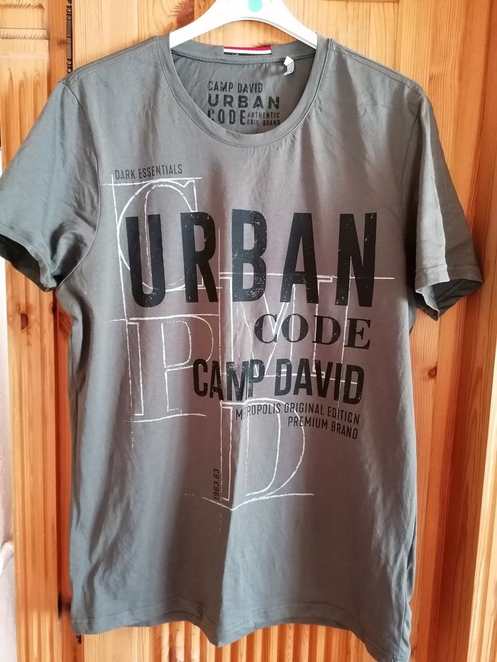 NEU, Original Camp David T Shirt , gr. L , khaki , Fehlkauf in Maxdorf