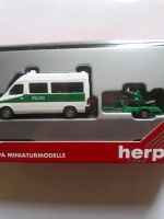 HERPA MB Polizei  Sprinter mit Motorrad grün 1:87 Hessen - Heringen (Werra) Vorschau