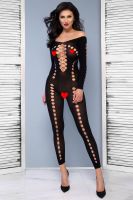 Sexy Bodystocking Body Nylon Wäsche Catsuit Damen S M Schwarz Innenstadt - Köln Altstadt Vorschau