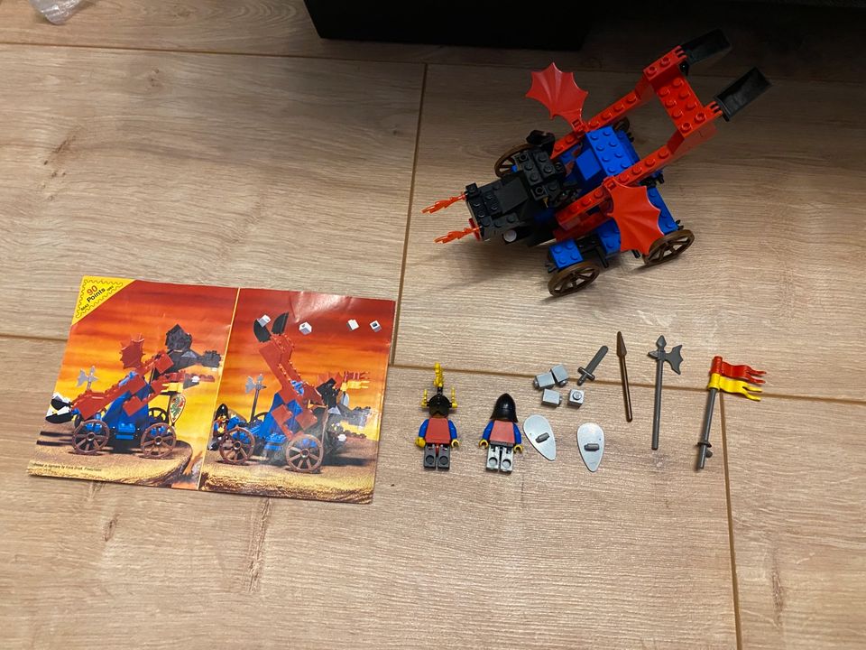 Lego 6043 komplett BA Ritter Dragon Defender Knights in Neunkirchen a. Brand