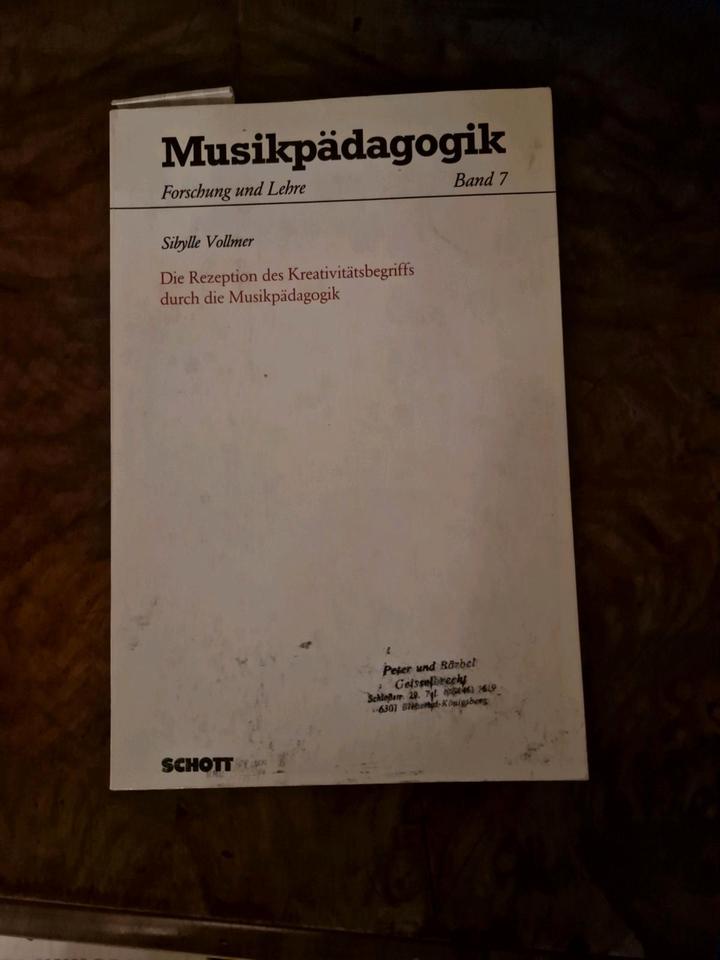 Musikpädagogik Band 7 Forschung und Lehre Vollmer in Sinn