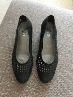 Schwarze Pumps aus geflochtenem Leder v.ara,Gr.5,1/2 Berlin - Charlottenburg Vorschau