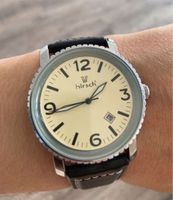 Sehr schöne hirsch Armbanduhr Uhr Datumsanzeige neue Batterie Nordrhein-Westfalen - Radevormwald Vorschau