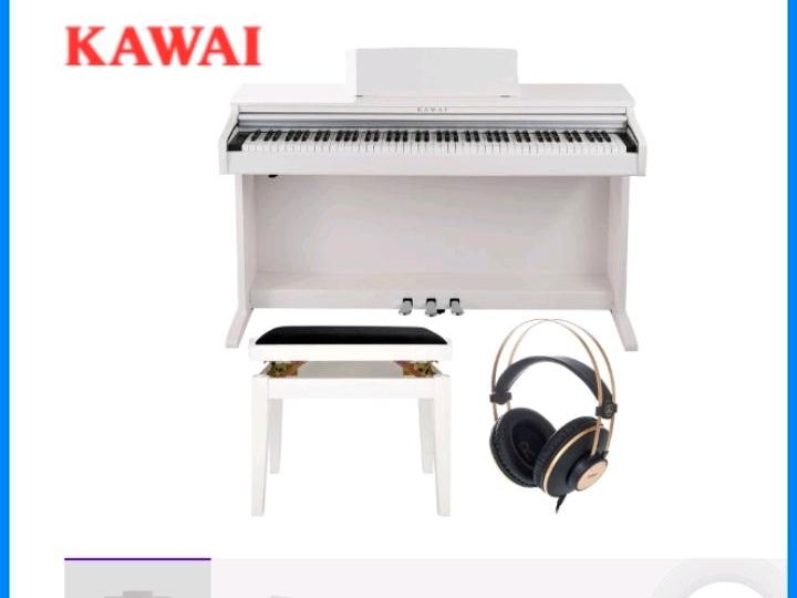 Kawai KDP 120 W Set Hocker und Kopfhörer Klavier in München