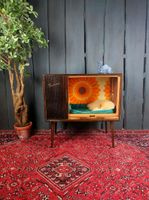 Vintage TV Schrank Katzenbett midcentury Sideboard Katzen Haus Bayern - Geslau Vorschau