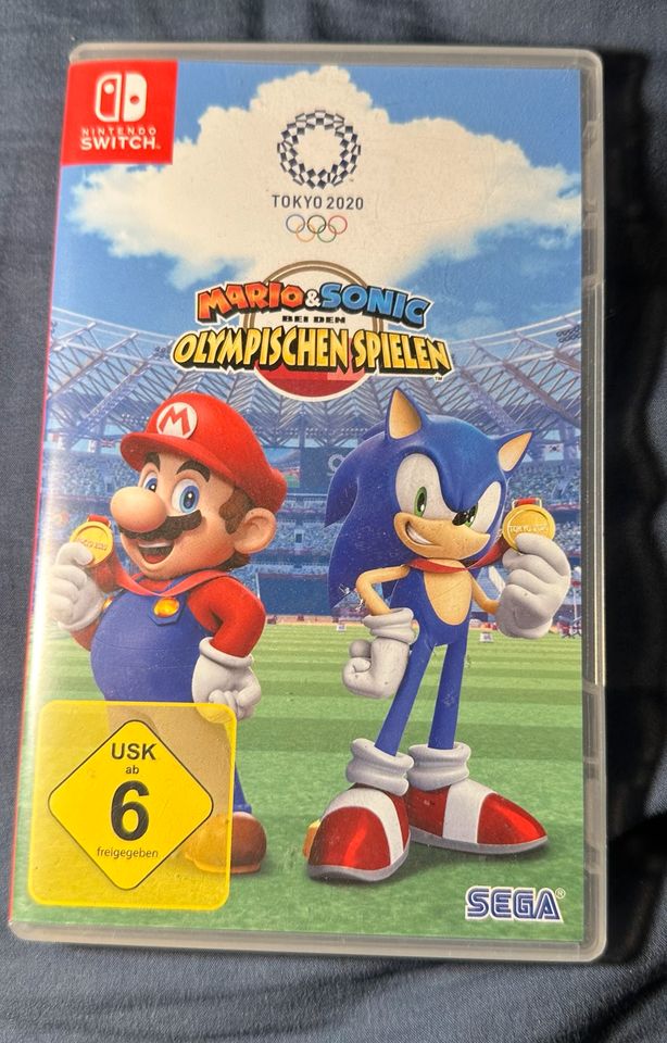 Mario und Sonic bei den Olympischen Spielen in Gerlingen