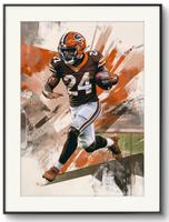 Football Bild / Poster NICK CHUBB Cleveland Browns Bremen-Mitte - Bremen Altstadt Vorschau