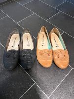 Tamaris zwei Ballerinas schwarz und cognac braun Nordrhein-Westfalen - Baesweiler Vorschau