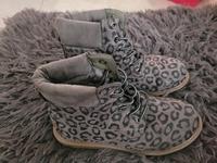 Winter Stiefel gefüttert  Damen leopard leo Look grau gr. 40 Rheinland-Pfalz - Weingarten Vorschau