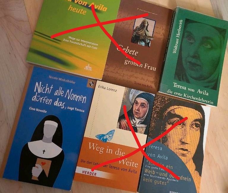 Teresa von Avila Lektüre div. Bücher Seminararbeit Religion in Metten