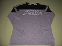 PUMA  Sweat - Pullover für Jungen, Gr. 164 in grau-schwarz-weiß Thüringen - Eisfeld Vorschau