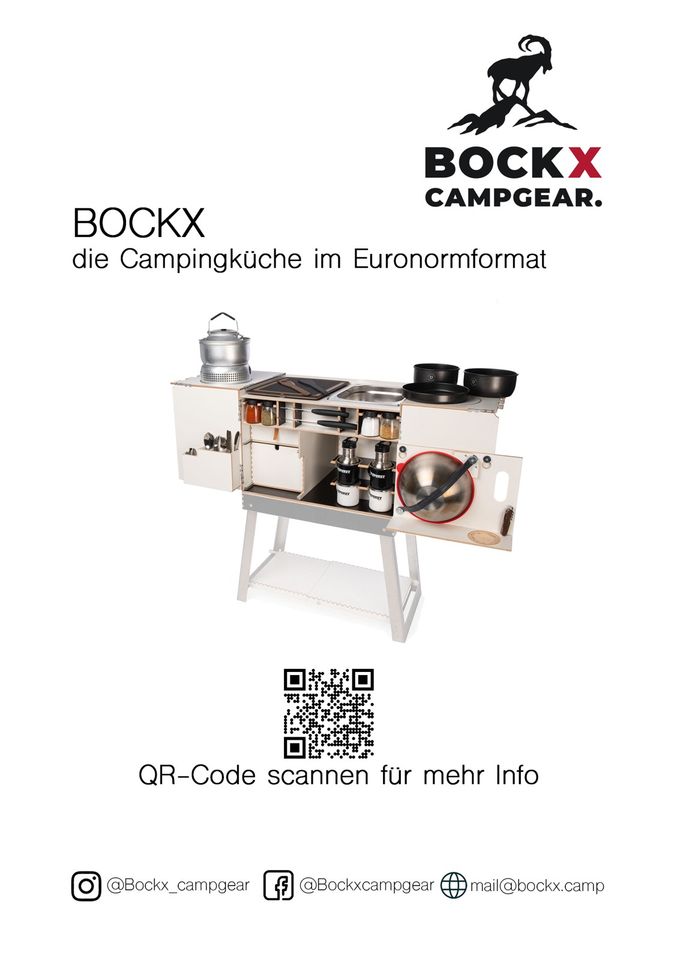 Heckküche / Campingküche / Küche Eurobox / Mobile Küchenbox in Plochingen