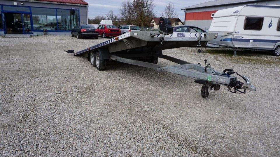 Autotransport Anhänger Kipper Pkw Transporter Trailer Mieten in Kirchham