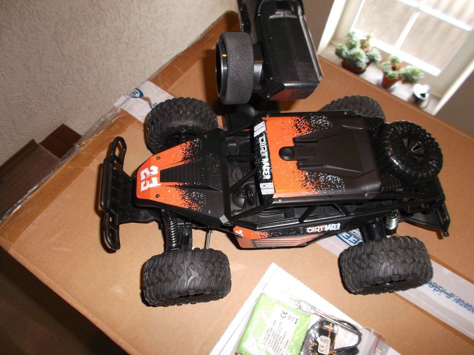 Monstertruck RC Auto 1:16 2WD Off-Road-Buggy 2,4 GHz ca.20 km/h in Riegelsberg