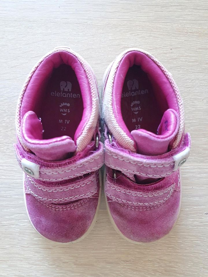 Schuhe Mädchen pink Elefanten in Osnabrück