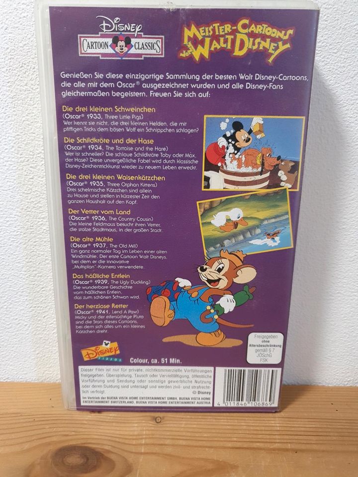 DVD Cartoon Classics Walt Disney in Bergisch Gladbach