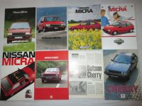 Prospekt Nissan Micra Cherry Sunny Almera Bluebird Primera 200 SX Schleswig-Holstein - Schacht-Audorf Vorschau