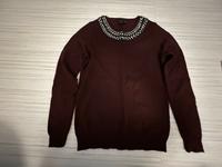Soliver Pulli Pullover Strickpullover S 36 Bordeaux rot schwarz Baden-Württemberg - Calw Vorschau