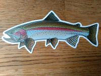 Regenbogenforelle, Forelle, Trout, Fliegenfischen, Sticker Schleswig-Holstein - Grande Vorschau