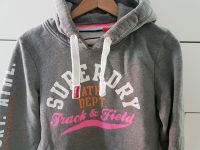Superdry Hoodie grau pink weiß bronze S/M 164/170 Dortmund - Mitte Vorschau
