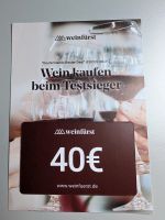 Gutschein Weinfürst 40€ Hessen - Kelkheim Vorschau