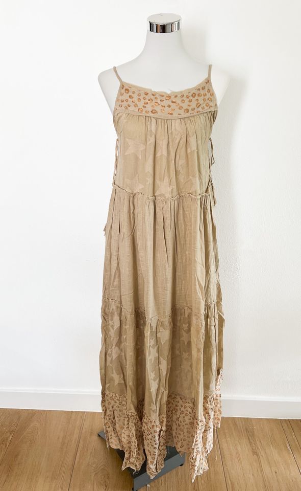 Damen Boho Hippie Ibiza Maxikleid ( Einheitsgröße: M,L,XL) in Ennepetal