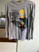 LA Shirt Bart Simpson grau DJ 146 152 Hessen - Offenbach Vorschau