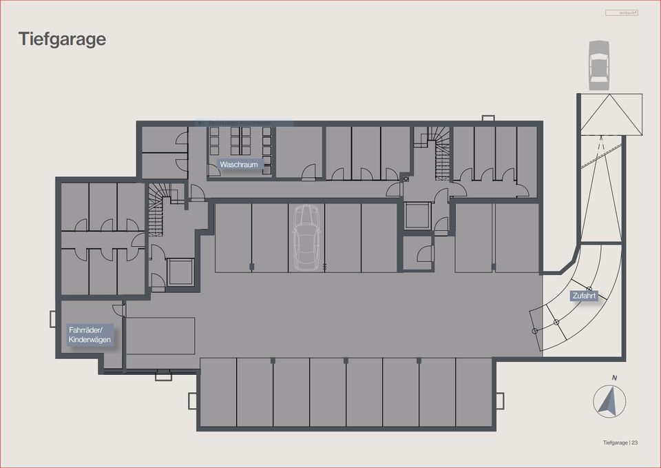 Penthouse im Herzen Merings (Wohnung 13) in Mering