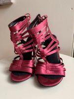 Riemchensandalen Fuchsia Pink Rosa Schnürung Absatz Baden-Württemberg - Weil der Stadt Vorschau