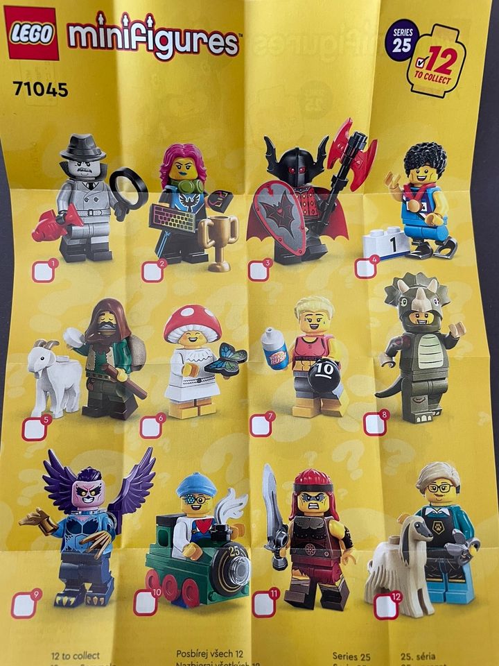 Lego Minifiguren Serie 25 unbespielt in Marburg