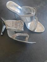 Schuhe Gr 38 silber Nordrhein-Westfalen - Gelsenkirchen Vorschau