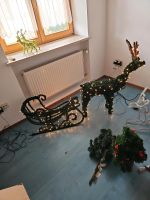 Rentier  Weihnachten  Beleuchtung Bayern - Großkarolinenfeld Vorschau