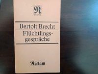 Flüchtlingsgespräche Berthold Brecht Reclem Buch Brandenburg - Potsdam Vorschau