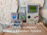 Game Boy Gameboy DMG-01 1989 Spiele Tetris Simpsons Castelian Baden-Württemberg - Münsingen Vorschau