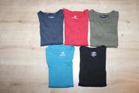 Set 5x Basic Langarmshirt H&M Pullover rot blau schwarz 116 Berlin - Tempelhof Vorschau