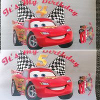 Bügelbilder Geburtstag 4 + 5 Cars Auto McQueen Tshirt Aufkleber Baden-Württemberg - Donaueschingen Vorschau