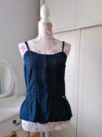 Superdry Top The Natsu Cami Trägertop Tanktop XS Blau Spitze Lace Hessen - Griesheim Vorschau