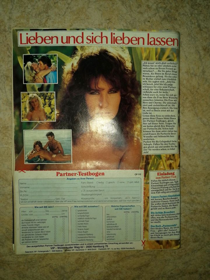 Erotik Illustrierte Zeitschrift Coupé April 4 1991 in Dessau-Roßlau
