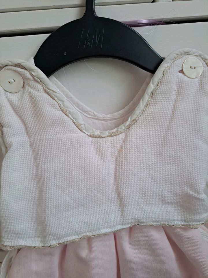 Schlafsack Baby 70 cm rosa weiß in Lörrach