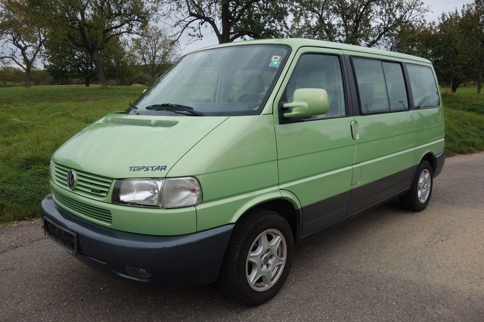 Volkswagen T4 Multivan TOPSTAR*AHK*KLIMA*7-SITZE*BETT*TISCH in Gomaringen