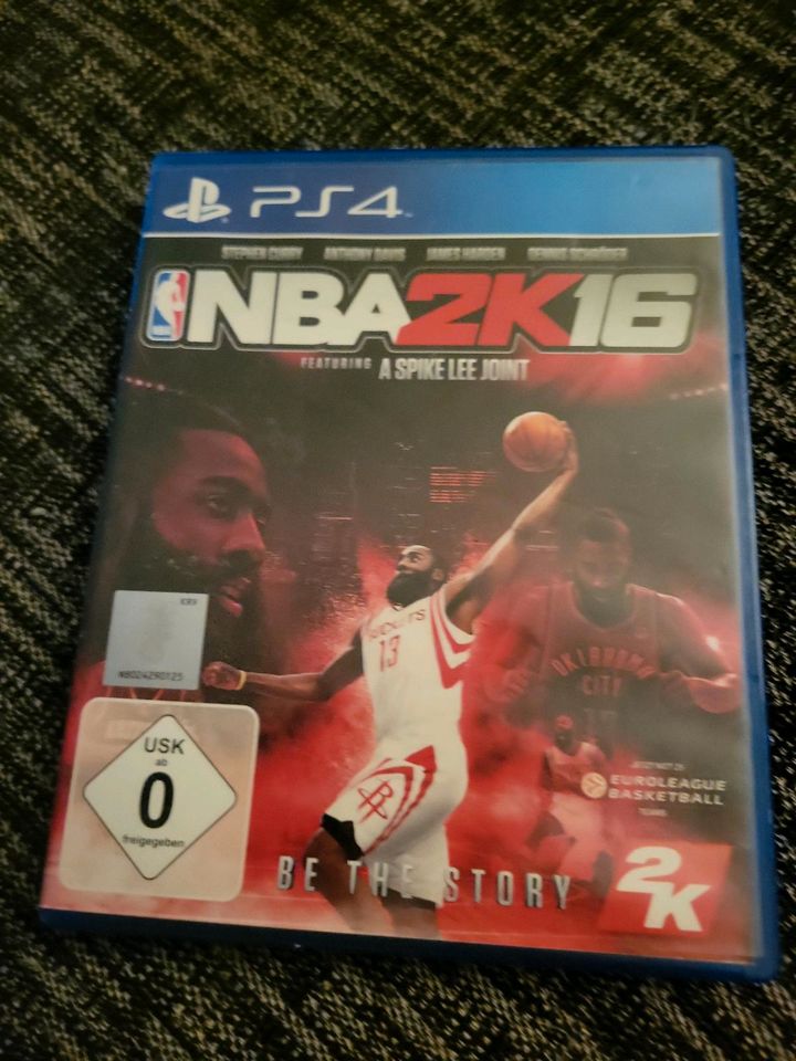 Nba2k16 Ps 4 in Asbach-Bäumenheim