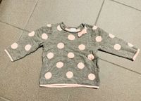 Pullover H&M 68 Grau Rosa mit Punkten und Schleife Herbst/Winter Nordrhein-Westfalen - Paderborn Vorschau