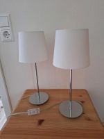 2 Tischlampen weiß/ silber Niedersachsen - Dinklage Vorschau