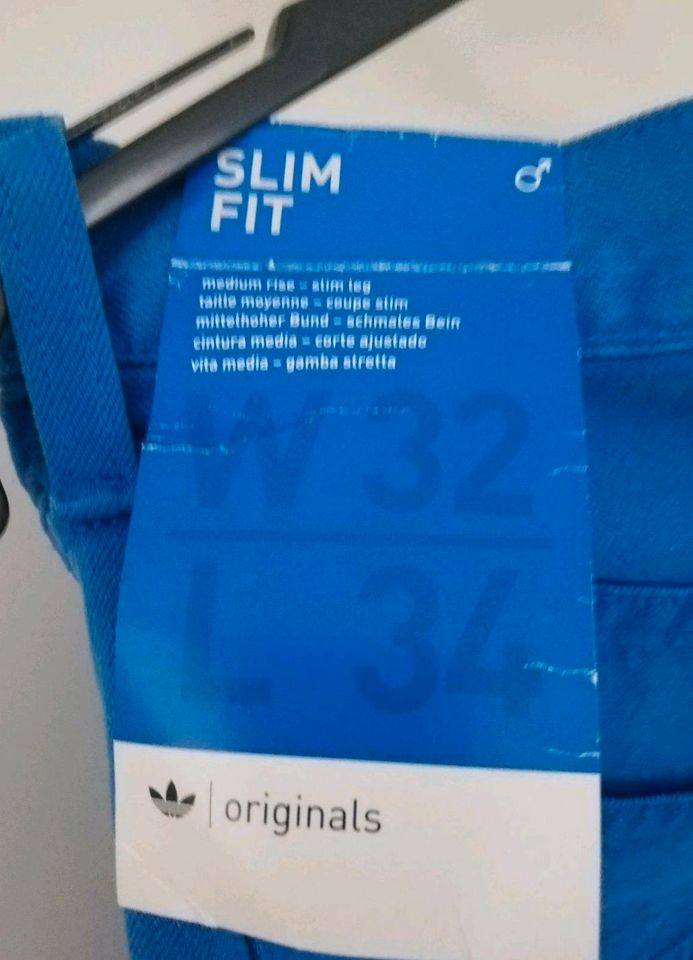 NEU, Adidas Originals Jeans Denim blau in Friolzheim