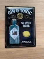 Blechschild Gin Tonic 40 x 30 cm Hessen - Ronshausen Vorschau