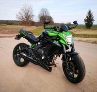 ER6n, Kawasaki, Sportauspuff, 650ccm, Griffheizung, mit Taschen Sachsen-Anhalt - Loburg Vorschau